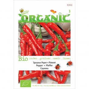 Capsicum annuum Cayenna - kologisk fr