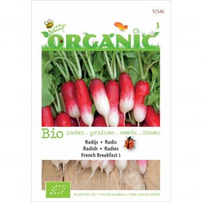 Raphanus sativus Franch Breakfast - kologiske