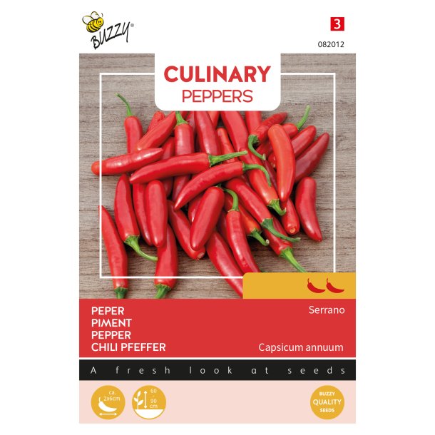 Capsicun annuum Serrano