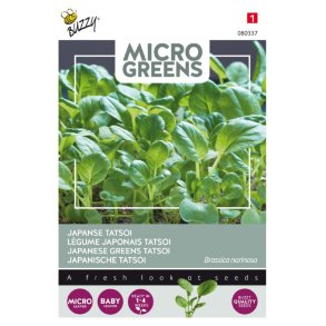 Pak Choi - Brassica rapa var. narinosa Tatsoi - Buzzy� Micro Greens